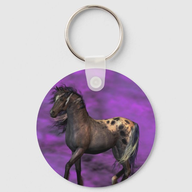 Indian Horse Keychain (Front)