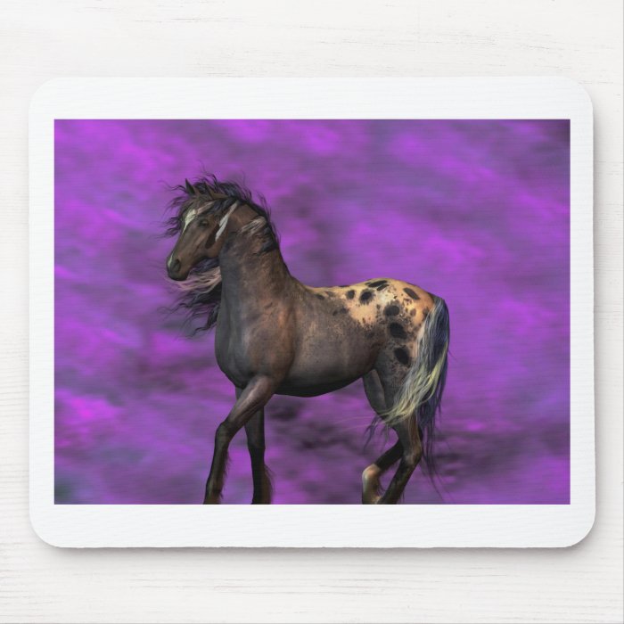 Indian Horse Mouse Pad