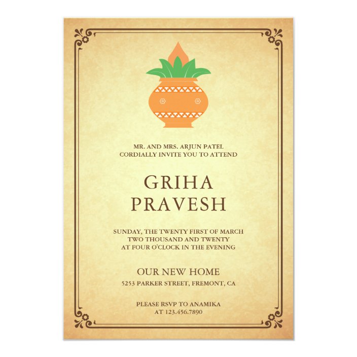 View 33 Griha Pravesh Invitation Card Design   Indian Housewarming Party Griha Pravesh Invitation Re36c055c077745f180b7a95bf61f71bc Zkrqs 704 