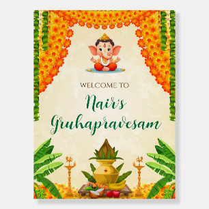 Indian Housewarming signs Gruhapravesham signs