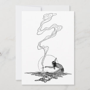 Indian in His Solitude by NC Wyeth Vintage Western