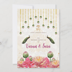 Indian invitations & Hindu wedding invitation