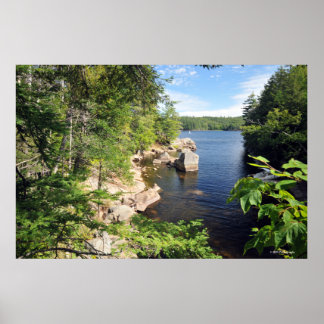 Indian Lake in the Adirondacks. print 08 103
