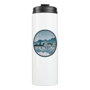 Indian Lake New York Reflection Thermal Tumbler