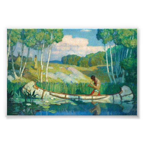 Indian Love Call by Newell Convers Wyeth Photo Print