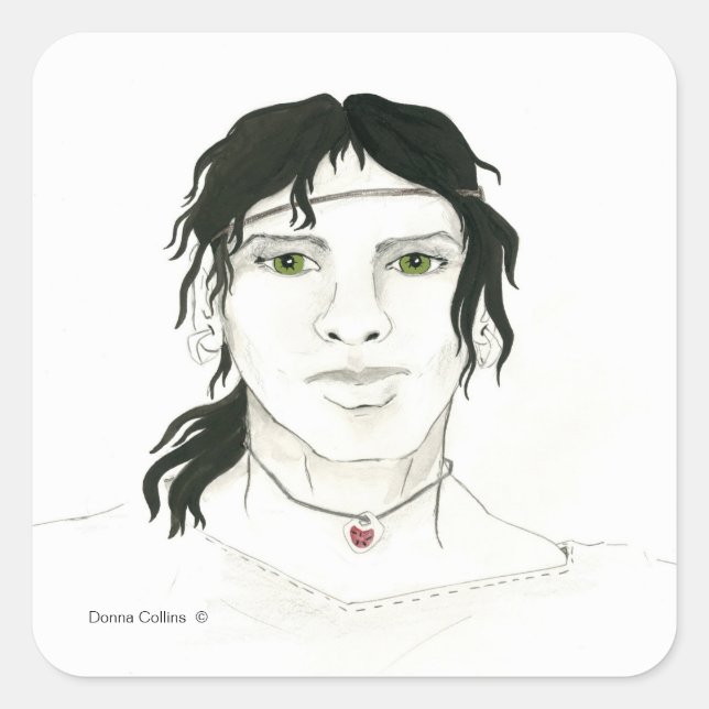 Indian male sticker (Front)