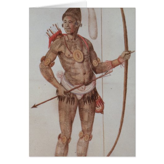 Indian Man of Florida Cards (Front)