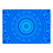 Indian mandala Blue (Front Horizontal)