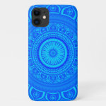 Indian mandala Blue iPhone 11 Case