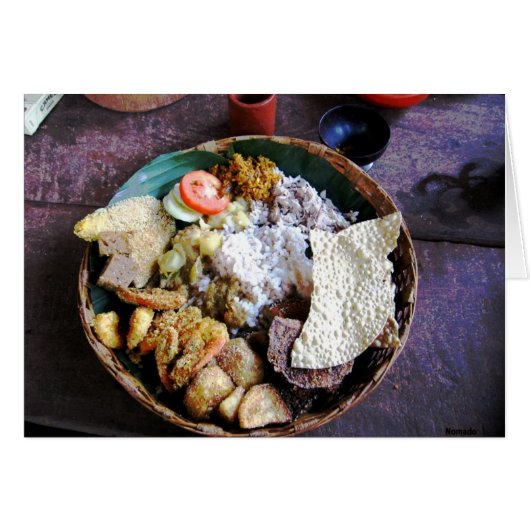 Indian Meal Cards (Front Horizontal)