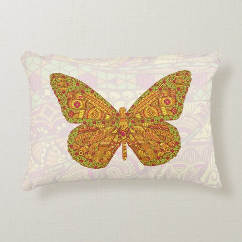 Indian Monarch Accent Pillow