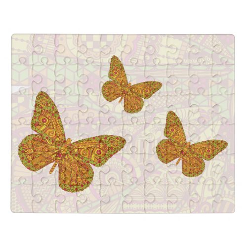 Indian Monarch Acrylic Puzzle