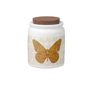 Indian Monarch Candy Jar