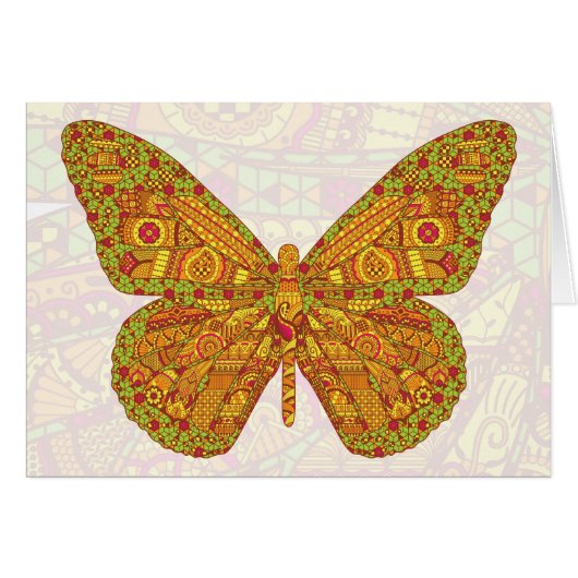 Indian Monarch Card (Front Horizontal)