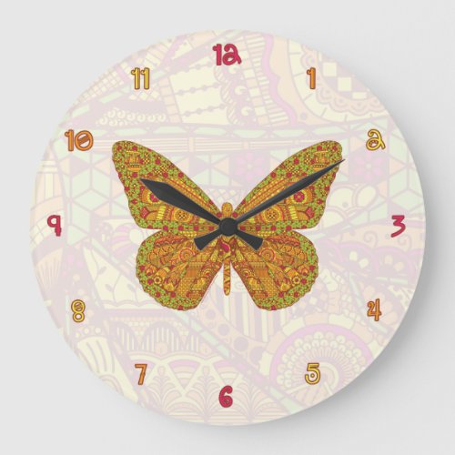 Indian Monarch Clock