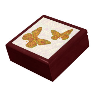 Indian Monarch Tile Box