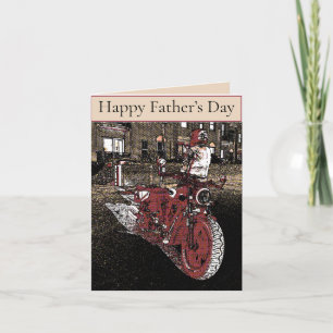 Indian MotorBike Father’s Day Card