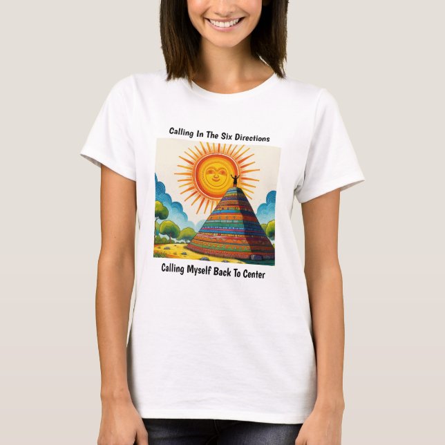 Indian Mound - Back to Center T-Shirt (Front)