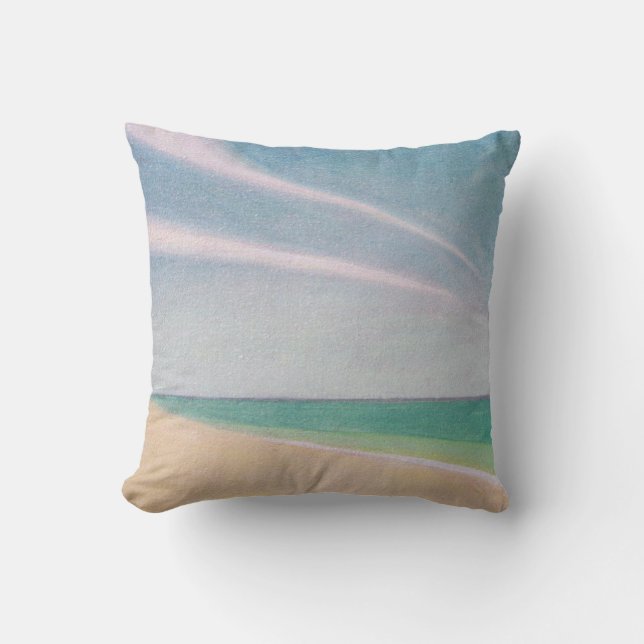 Indian Ocean 1996 Throw Pillow (Front)