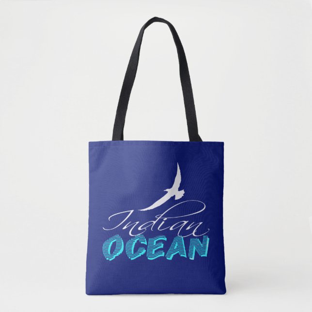 Indian Ocean Customizable Tote Bag (Front)