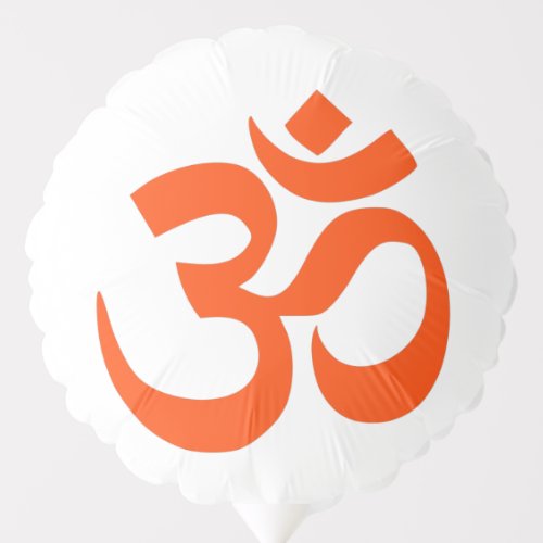 Indian Om Symbol Balloon