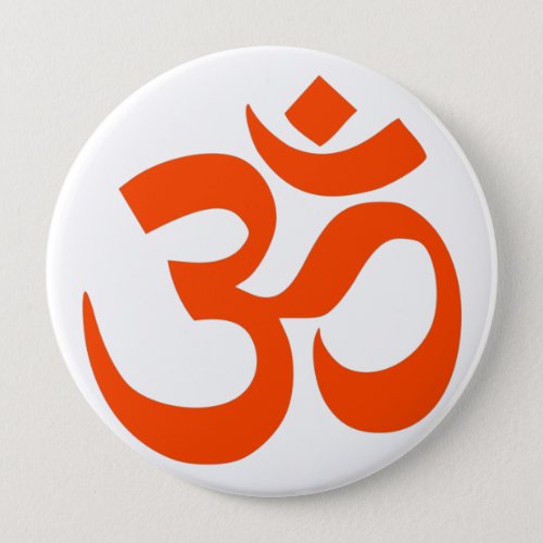 Indian Om Symbol Button