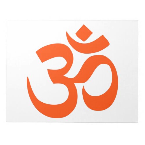 Indian Om Symbol Notepad