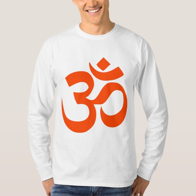 Indian Om Symbol T-Shirt (Front)