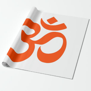 Indian Om Symbol Wrapping Paper
