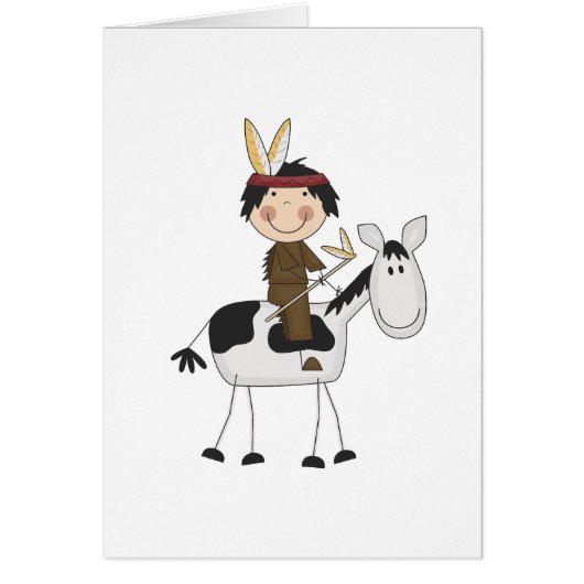 Indian on Horse Tshirts and Gifts (Front)