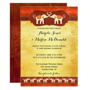 African Wedding Invitations Zazzle