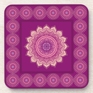 Indian ornament coaster