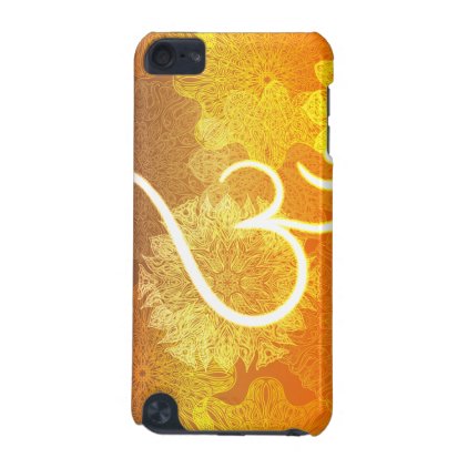 Indian ornament pattern with ohm symbol iPod touch 5G cover