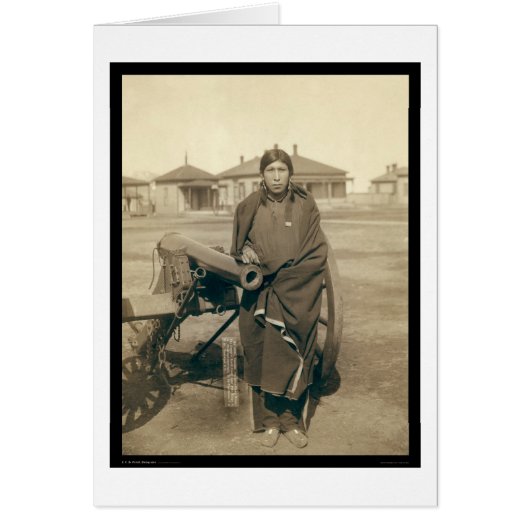 Indian Ota Tasunka aka Plenty Horses SD 1891 Cards (Front)