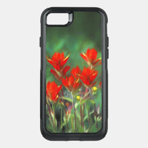 Indian Paintbrush Painting - Original Flower Art OtterBox Commuter iPhone SE/8/7 Case