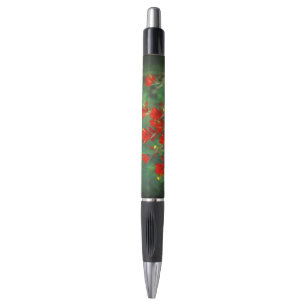 Indian Paintbrush Painting - Original Flower Art Pen