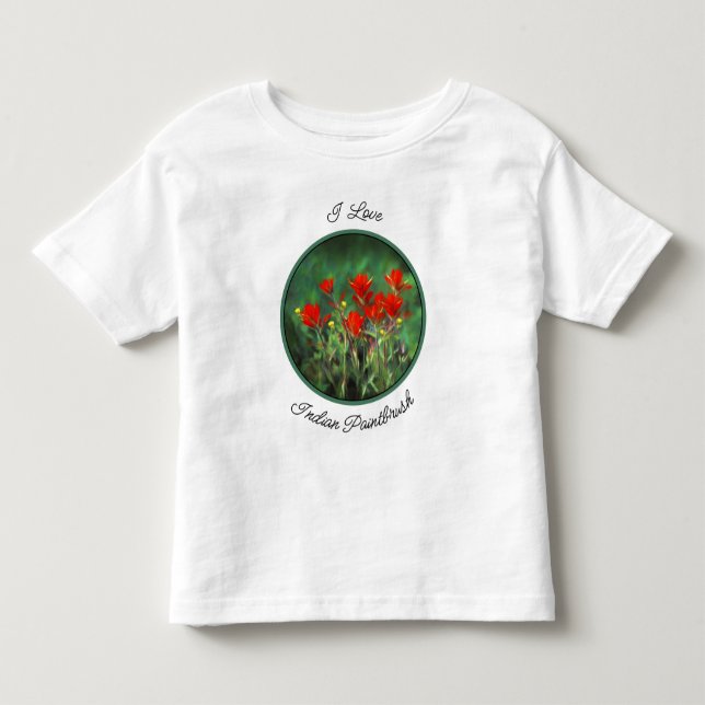 Indian Paintbrush Painting - Original Flower Art Toddler T-shirt (Front)