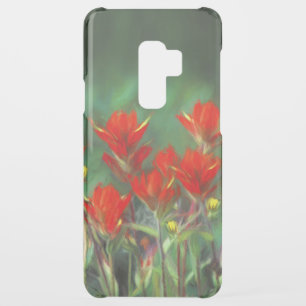 Indian Paintbrush Painting - Original Flower Art Uncommon Samsung Galaxy S9 Plus Case