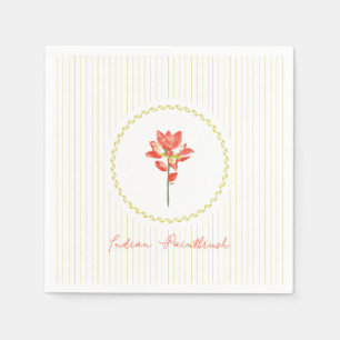 Indian Paintbrush, Texas Wild Flower Napkins
