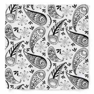 Indian Paisley Pattern Mankolam Bandana