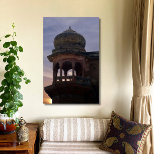 Indian Palace Corner Metal Print