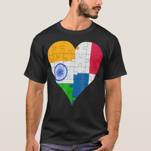 Indian Panamanian Flag humor  T_Shirt