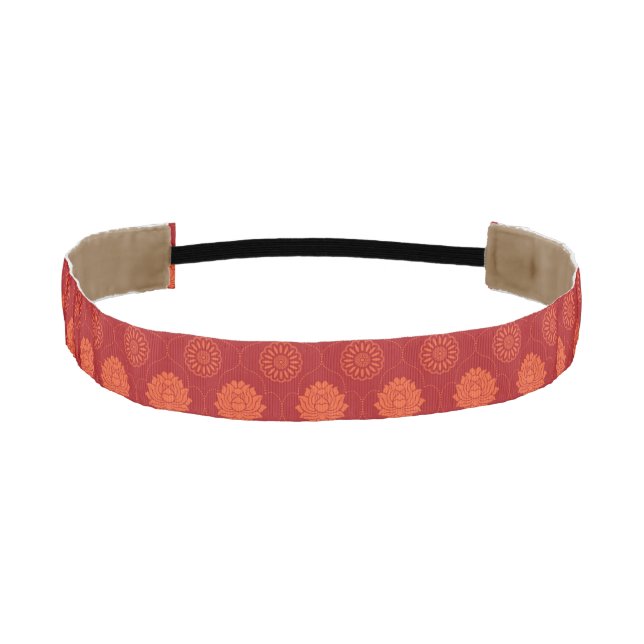 Indian Pattern Athletic Headband (Front)