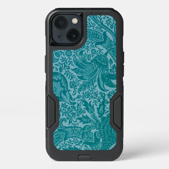 Indian Pattern (by William Morris) OtterBox iPhone 13 Case (Back)