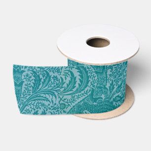 Indian Pattern (by William Morris) Satin Ribbon