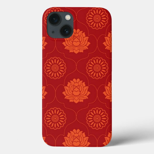 Indian Pattern Case-Mate iPhone Case (Back)
