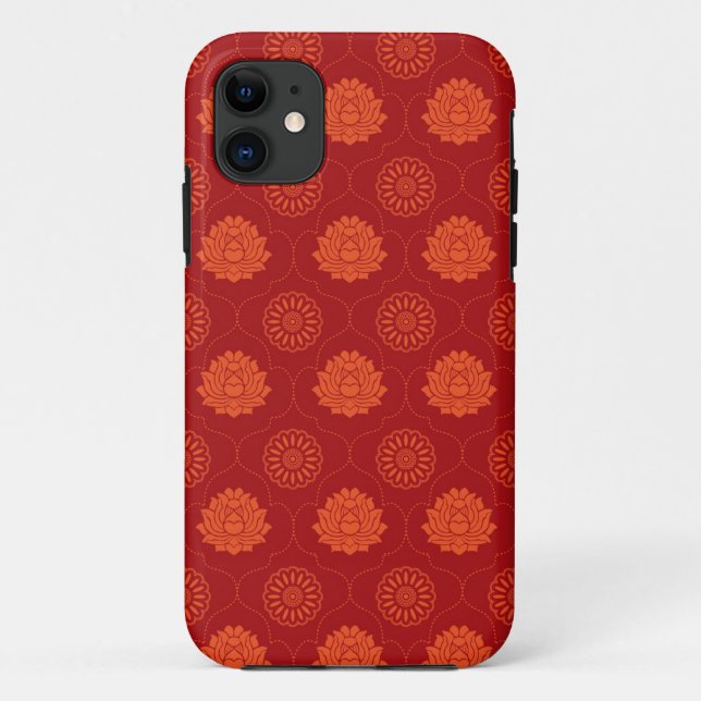 Indian Pattern Case-Mate iPhone Case (Back)
