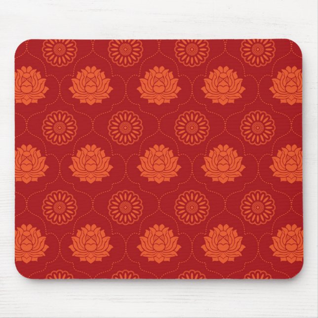Indian Pattern Mouse Pad (Front)