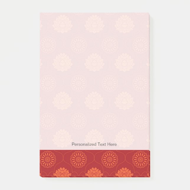 Indian Pattern Post-it Notes (Front)
