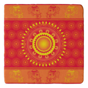 Indian pattern trivet